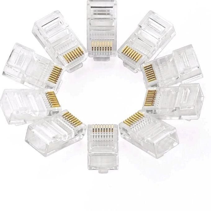 Connecteur Cable Internet Rj45 - 100pcs