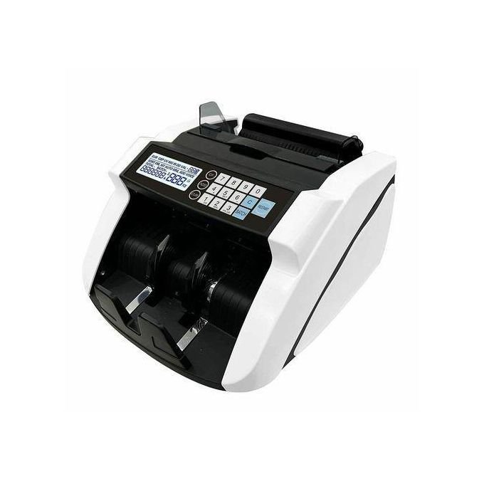 TOPLINK Compteuse Automatique De Billets - Blanc + Détecteur De Faux De Billets