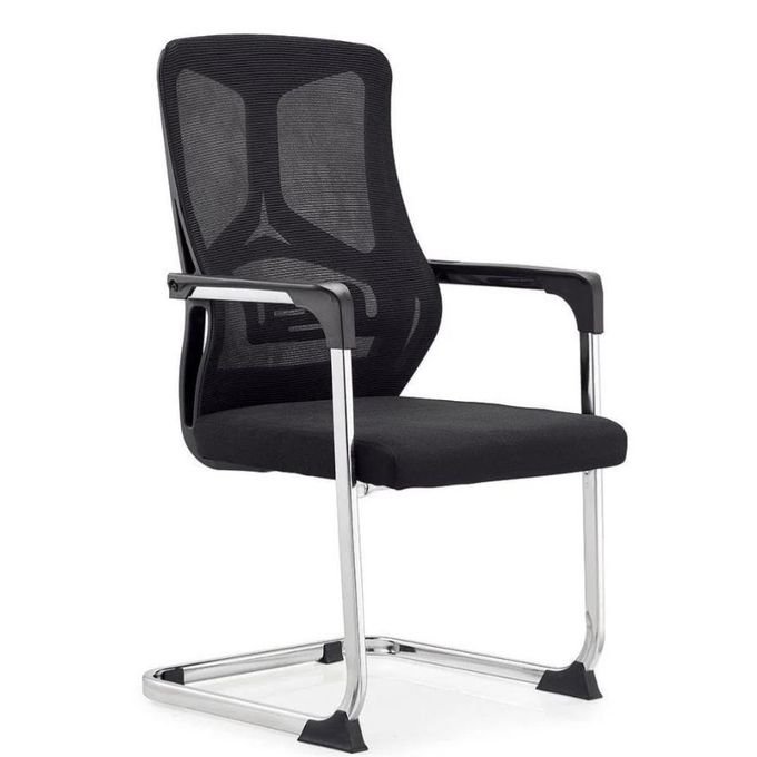 Fauteuil visiteur-Noir-Filet